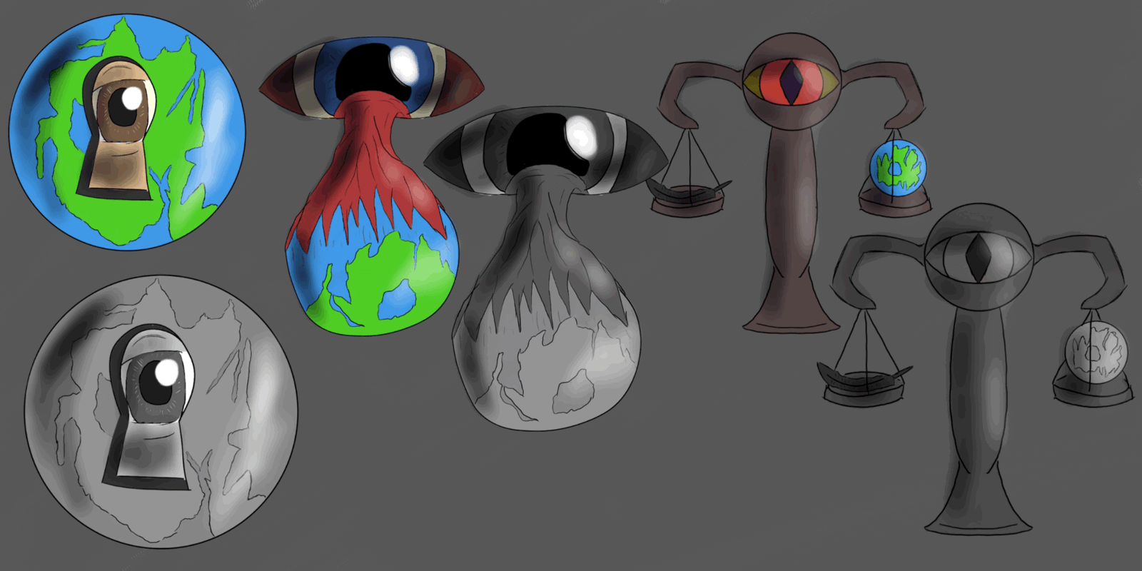 the Cryptids: seris concept